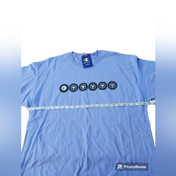 NWT Champion mens XXL t-shirt.  Purple. - Picture 7 of 8